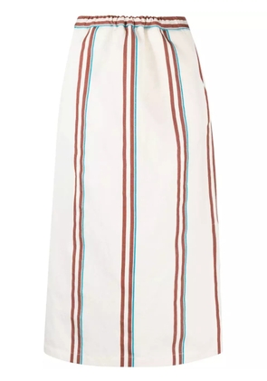 Rachel Comey Mott striped skirt - Neutrals