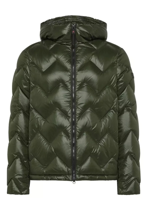 Peuterey quilted hooded jacket - Green