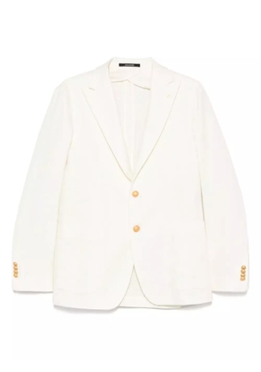 Tagliatore herringbone-pattern blazer - Neutrals