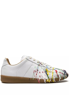 Maison Margiela Replica Paint low-top sneakers - White