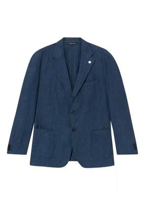 Brooks Brothers linen blazer - Blue
