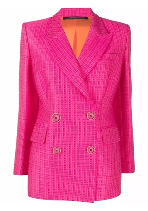 Antonino Valenti fitted double-breasted blazer - Pink