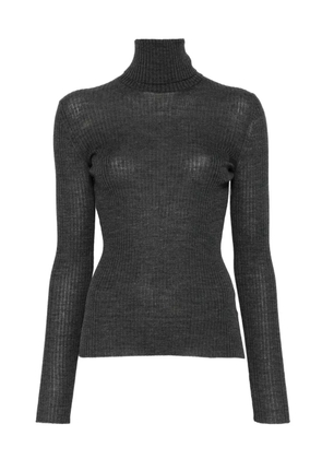 MRZ ribbed turtleneck sweater - Grey