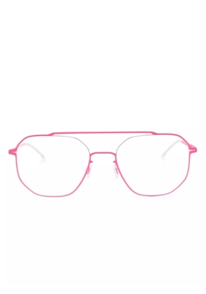 Mykita Arvo pilot-frame glasses - Pink
