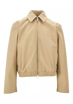 1989 STUDIO logo-embroidered bomber jacket - Neutrals