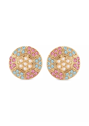D'Orlan Vintage 1980s D'Orlan round earrings - Gold