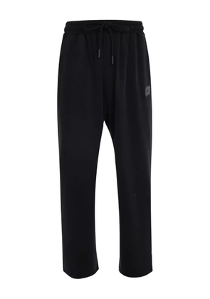 Gaelle drawstring-fastening track pants - Black