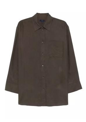Soeur button-down pocket shirt - Green