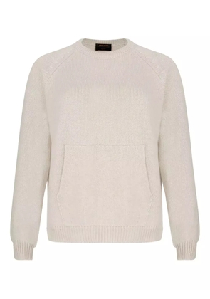 Gran Sasso raglan-sleeve sweater - Neutrals