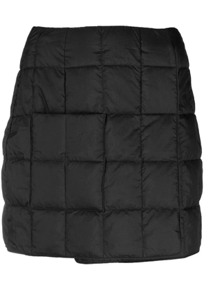 Ienki Ienki quilted mini skirt - Black