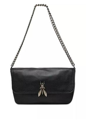 Patrizia Pepe Fly chain shoulder bag - Black