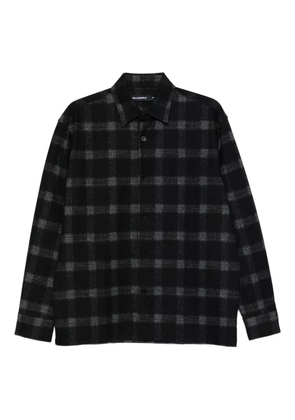 Karl Lagerfeld checked-pattern shirt - Black