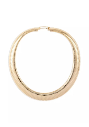 Susan Caplan Vintage 1980s flex necklace - Gold