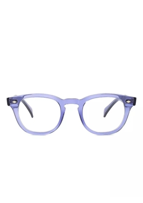 Kador Woody round glasses - Blue
