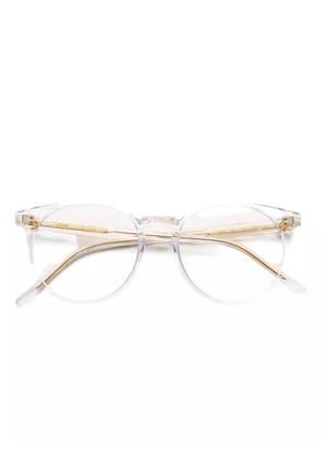 Kador Jane round-frame glasses - White