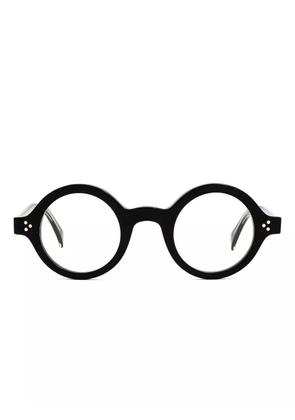 Kador round-frame glasses - Black