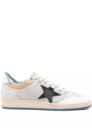 Golden Goose Ball Star leather sneakers - Grey
