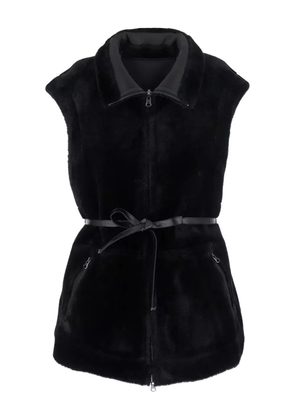 Urbancode belted gilet - Black