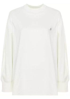 The Attico logo-print cotton T-shirt - Green