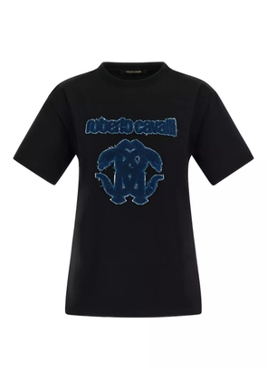Roberto Cavalli cotton t-shirt - Black