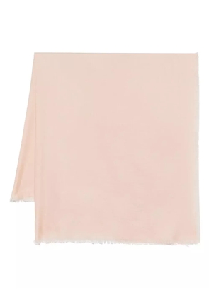 Gucci frayed-edge scarf - Pink