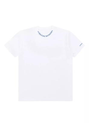 Chrome Hearts neck-logo pocket T-shirt - White