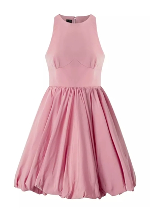 PINKO rew-neck sleeveless mini dress