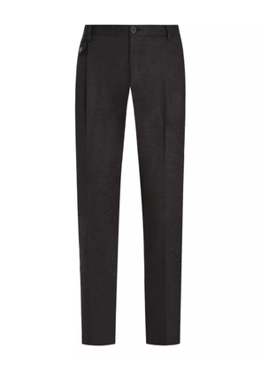Dolce & Gabbana pleated-front trousers - Grey