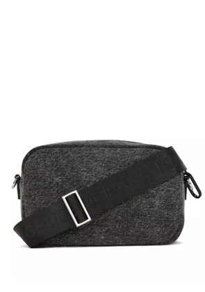 Karl Lagerfeld Jeans logo-patch crossbody bag - Black