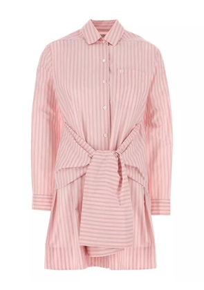Philosophy Di Lorenzo Serafini striped dress - Pink