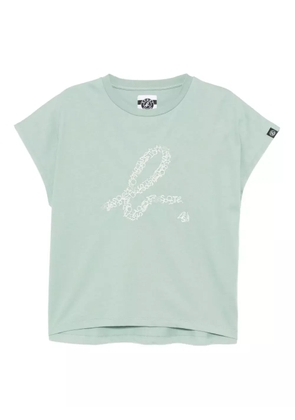 SPORT b. by agnès b. logo-embroidered T-shirt - Green