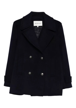BOMPARD double-breasted notched-lapel coat - Blue