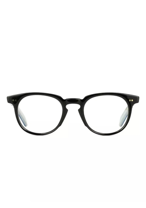 Cutler & Gross round-frame glasses - Black
