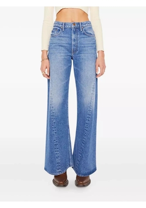 MOTHER The Lemon Twist Sneak button-fly jeans - Blue