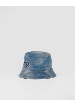 Denim bucket hat