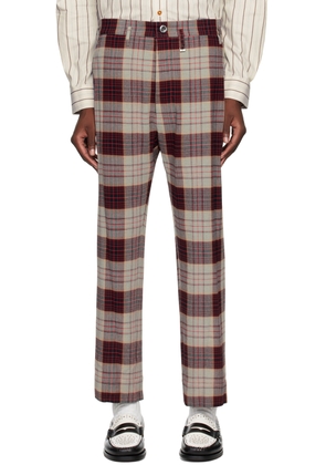Vivienne Westwood Red M Cropped Cruise Trousers