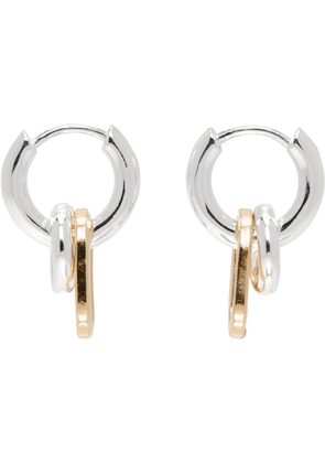 Laura Lombardi Silver & Gold Fara Earrings