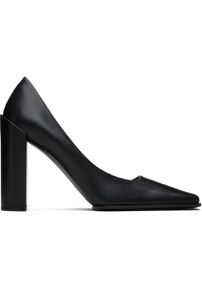 ALAÏA Black Shiny Calf 90 Heels