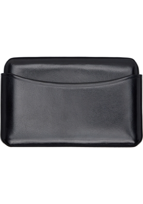 LEMAIRE Black Molded Card Holder