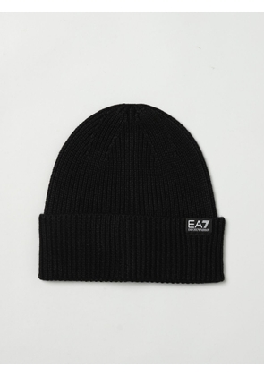 Hat EA7 Men color Black