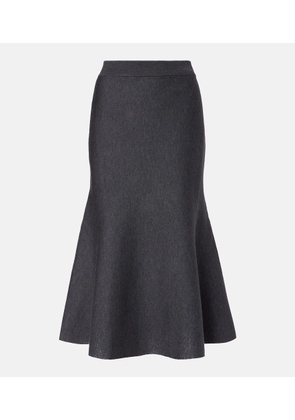 Gucci Wool-blend midi skirt