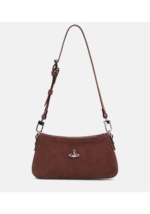 Vivienne Westwood Tasha Mini suede shoulder bag