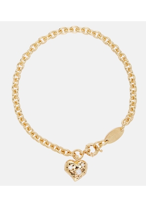 Vivienne Westwood Lee embellished gold-plated necklace