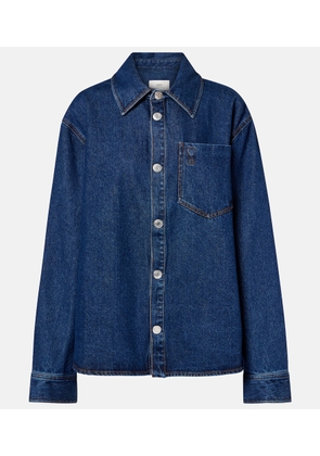 Ami Paris Ami de Cour oversized denim shirt