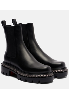 Christian Louboutin St Emilia embellished leather ankle boots