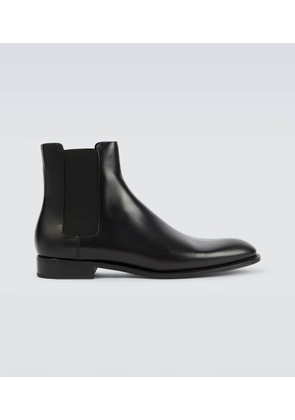 Saint Laurent Adrien leather Chelsea boots