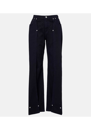 Jean Paul Gaultier Low-rise wide-leg jeans