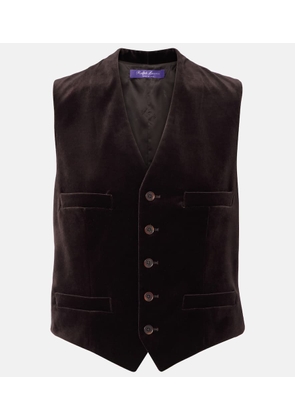 Ralph Lauren Collection Cotton-blend vest