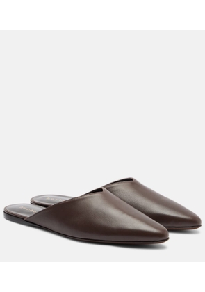 Herbert Levine Homebody leather mules