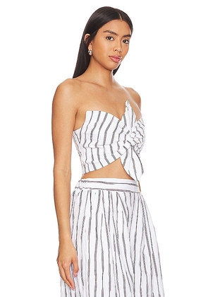 JBQ Clementine Top in White. Size S. Also in L.